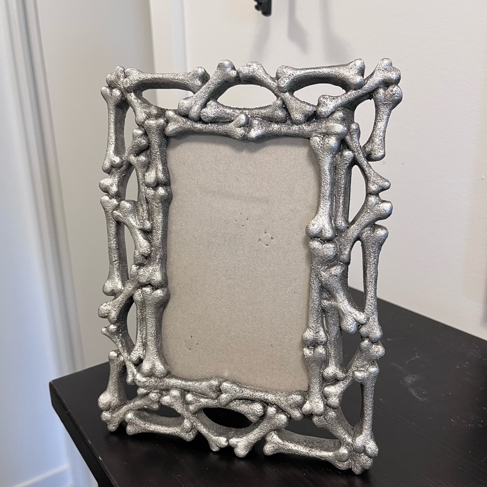 Bones Halloween Picture Frame
